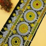 Afghani Daman Wider Embroidery Lace