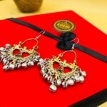 Antique Style Golden Earrings