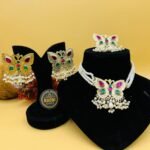 Large Butterfly Choker Set