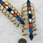 Big Scorpion Multi Stone Bracelet