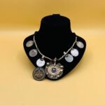 Elegant Round Pendant Coins Necklace