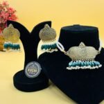 Green Beads Necklace Set