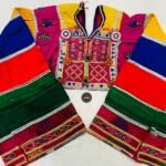 Afghan Vintage Handmade Neckline With Sleeves 2