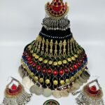 German Silver Afghani Necklace Set