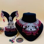 Elephant Trunk Oxidized Choker Set