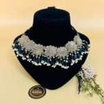 Floral Flower Style Beaded Necklace