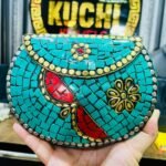 Indian Metal And Stone Bags New Designs