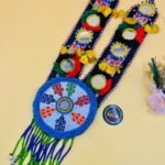 Handmade Beaded Medallion Long Necklace