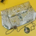 Metal Handmade Silver Bag for Women