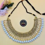 Pearl Embellished Sleek Choker – Perfect for Party Glam