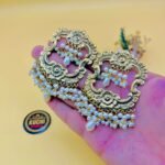 Ranjana Funkari Pearl Earrings