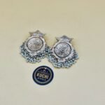 Mufassara White Pearl Golden Earings