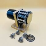 Mirror Work And Jhumki Bracelet