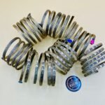 Dull Gold Circle Afghani Bracelet