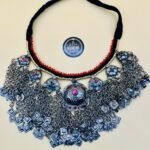 Long Chain Afghani Pendant Necklace
