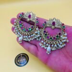 Aurora Drops Golden Multi Stone Earrings