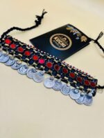 Red Stone And Coins Choker - Image 2