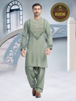 Pashton Tarditional Trending Embroidery Stitched Dress - Image 2