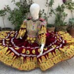 Vintge Afghan Dresses Handmade Work