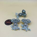 Three Heart Golden Earrings And Ring Set