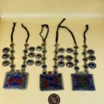 Afghani Multi Pendant Double Coins Necklace (One Piece)
