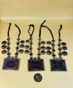 Afghani Multi Pendant Double Coins Necklace (One Piece)