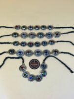 Turkman Multi Stone Button Choker (One Piece)