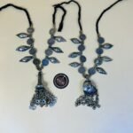 Turkman Piece And Vintage Coin Multi Pendant Necklace (One Piece)