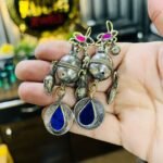 Turkman Trendy Coins Earrings (Multi Color)