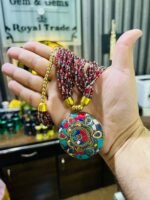 Multi Stone And Pendant Necklace - Image 2