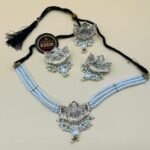 Golden Bird Pair Necklace Set
