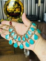 Two Line Stone Signature Afghani Necklace - Image 5