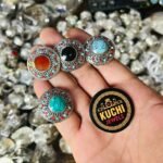 Round Stone Ring Multi Stone (Adjustable)