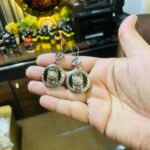 Turkman Trendy Round Stylish Earrings