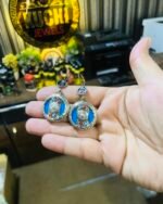 Turkman Trendy Round Stylish Earrings - Image 2