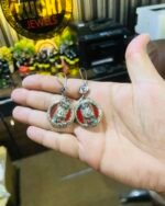 Turkman Trendy Round Stylish Earrings - Image 5